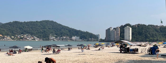 Praia do Gonzaguinha is one of Clube picina e Praia.