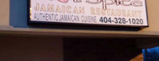 Hot spice jamaican restaurant is one of faves.