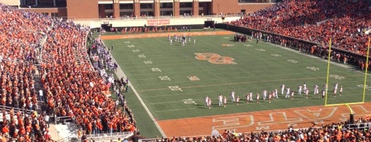 Boone Pickens Stadium is one of Increase your Stillwater City iQ.