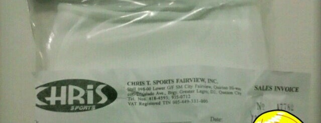 Chris Sports is one of SM Fairview.