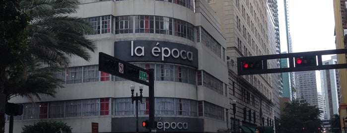 La Epoca is one of miami.