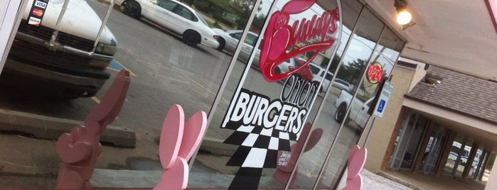 Bunny's Onion Burgers is one of Ballpark Classics.