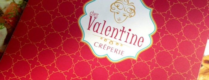 Valentine Créperie is one of สถานที่ที่บันทึกไว้ของ Camila.