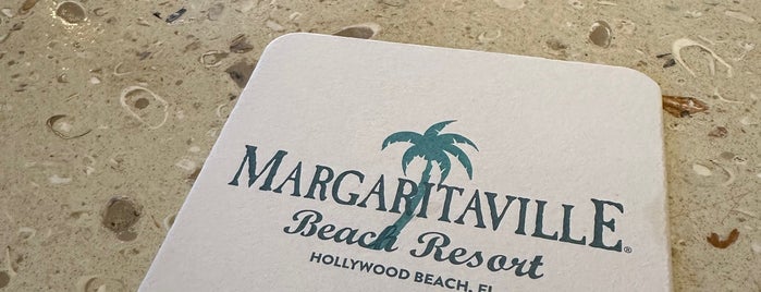 Jimmy Buffett's Margaritaville is one of Hollywood Beach.