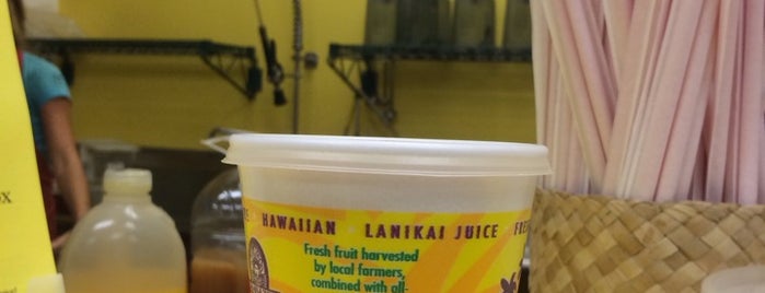 Lanikai Juice is one of My　Favorite　Oahu.