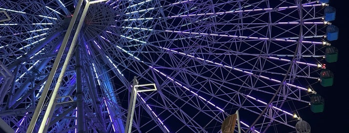 Tempozan Giant Ferris Wheel is one of Lugares favoritos de Shank.