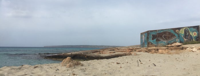 Platja Migjorn is one of Formentera.