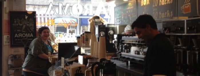 Aroma Coffee Shop is one of Coffee NYC.