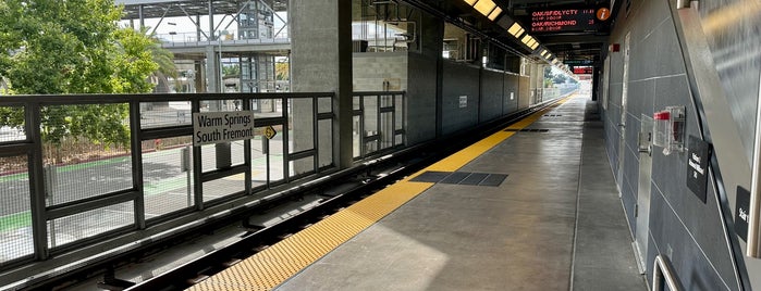 Warm Springs/South Fremont BART Station is one of San Francisco.
