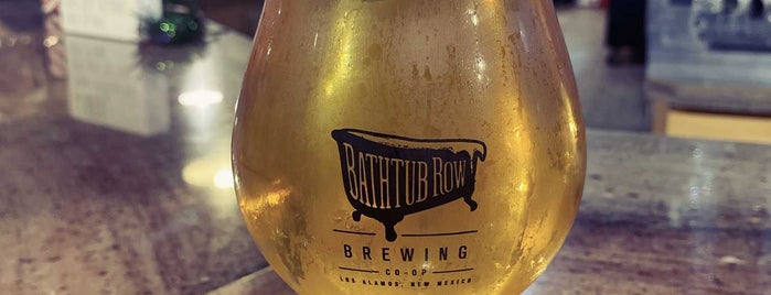Bathtub Row Brewing is one of New Mexico.