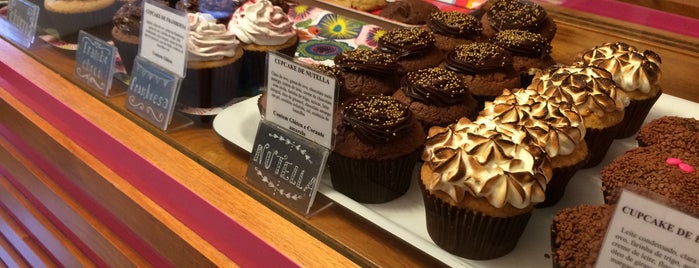 Madame Gateau is one of The 15 Best Places for Cupcakes in São Paulo.