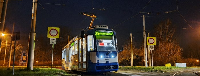 Hulvácká (tram) is one of MHD Ostrava 1/2.