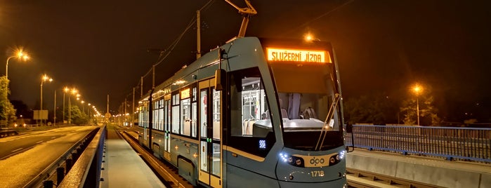 Tylova (tram) is one of MHD Ostrava 1/2.