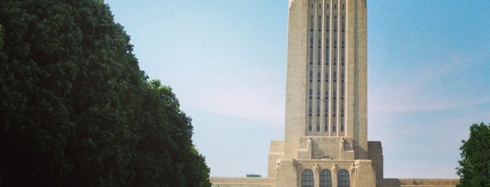 Nebraska State Capitol is one of All Caps.