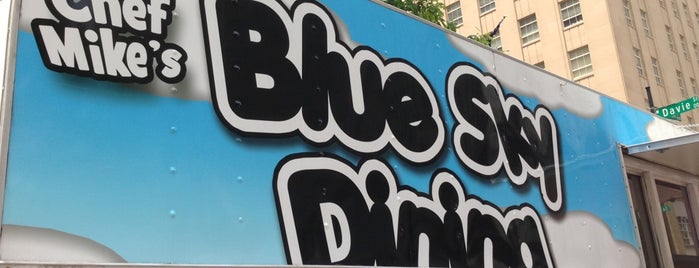 Blue Sky Dining is one of Triangle Food Truck Favorites.
