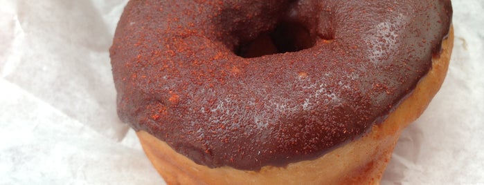 Monuts Donuts is one of The South's Tastiest Town: Durham, NC.