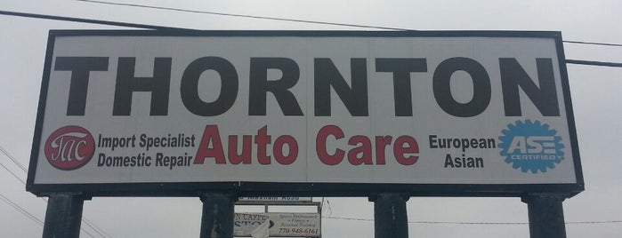 Thornton Auto Care is one of Michael : понравившиеся места.