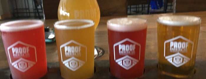 Proof Brewing Company is one of Northern Gulf Coast Breweries.