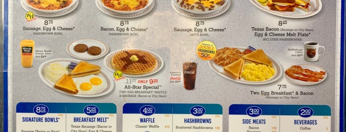 Waffle House is one of Faves!.