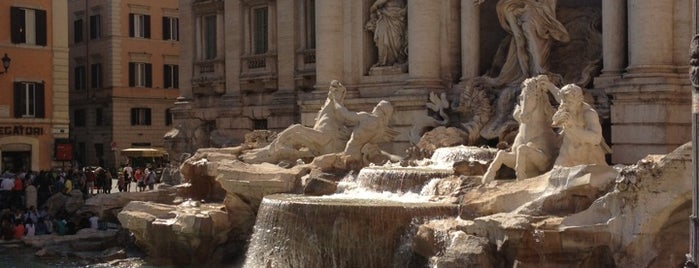 Trevi Fountain is one of Рим.