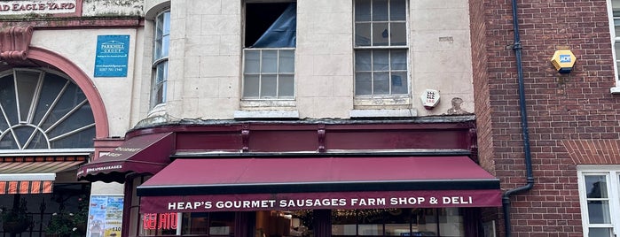 Heap's Sausages is one of London musts.