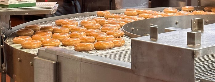 Krispy Kreme Doughnuts is one of Irvine foods.
