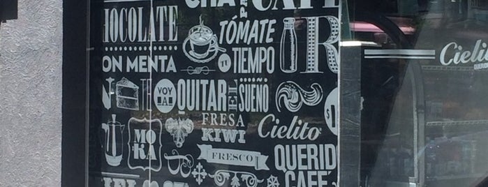 Cielito Querido Café is one of สถานที่ที่ Gabriela ถูกใจ.