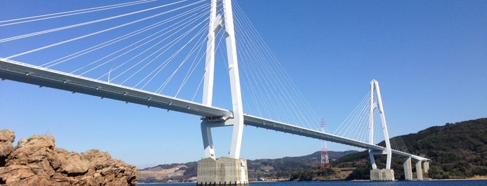 大島大橋 is one of สถานที่ที่ Minami ถูกใจ.