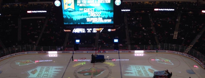 Xcel Energy Center is one of NHL Arenas.