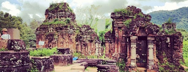 Mỹ Sơn is one of UNESCO World Heritage Sites (Asia).