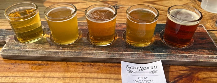 Saint Arnold Beer Garden is one of Want To Try.