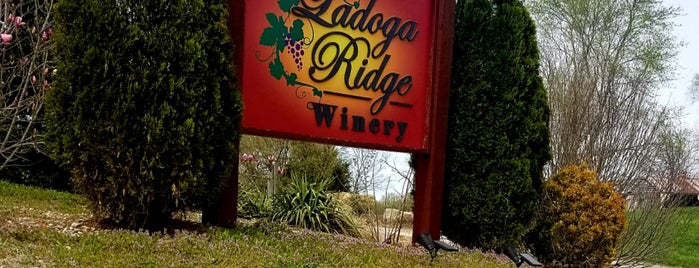 Ladoga Ridge Winery is one of Love the view :)!.