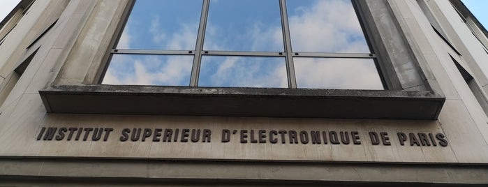 Institut Supérieur d'Électronique de Paris (ISEP) is one of To Try - Elsewhere7.