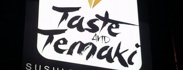 Taste and Temaki Sushi Bar e Lounge is one of Orte, die Ronaldo gefallen.