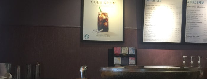 Starbucks is one of fresh brew coffee.