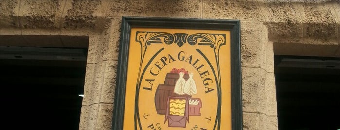 La Cepa Gallega is one of Guía Gastronómica de Cádiz.