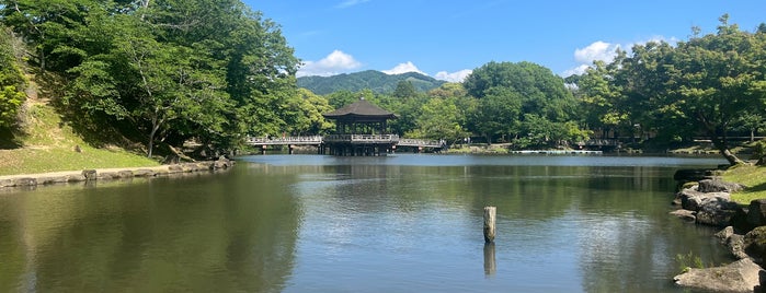 浮見堂 is one of Nara.