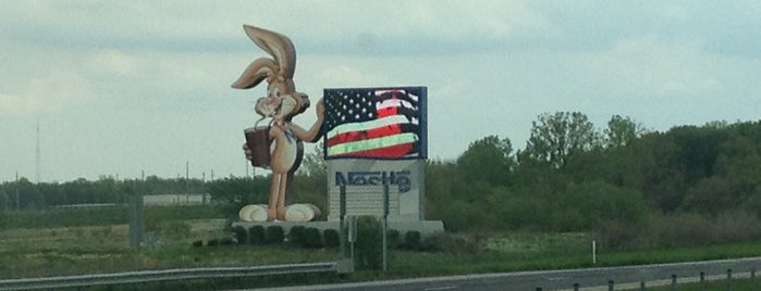 Nestle Quik Rabbit is one of Road trip stop list.