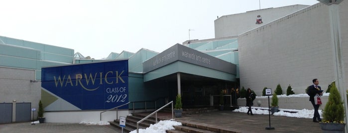 Warwick Arts Centre is one of Tempat yang Disukai Carl.