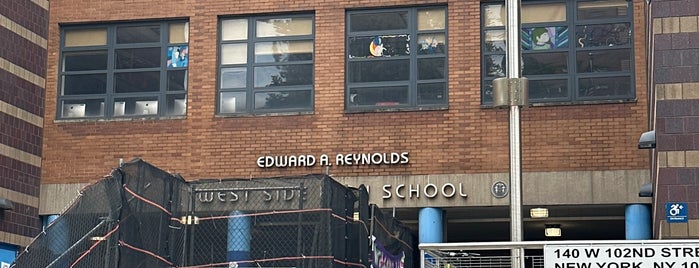 Edward A. Reynolds West Side High School is one of NYC Percent for the Art.
