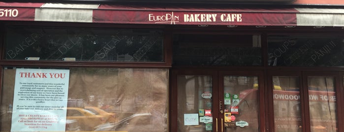 Europan Bakery Cafe is one of NYC.