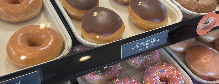 Krispy Kreme is one of Vancouver sweets.