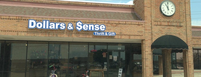 Dollars & $ense Thrift & Gift is one of DFW Thrift Store List.