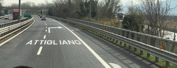 A1 - Attigliano is one of Autostrada A1 - «del Sole».