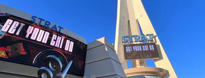 The Strat Theater is one of Vegas.
