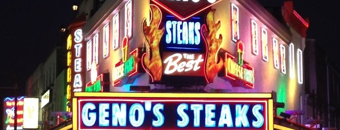 Geno's Steaks is one of Kids Love Philly.