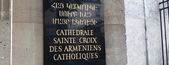 Cathédrale Sainte-Croix-Saint-Jean-des-Arméniens is one of Paris.