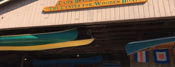 Center For Wooden Boats Cama Beach is one of Emylee’s Liked Places.