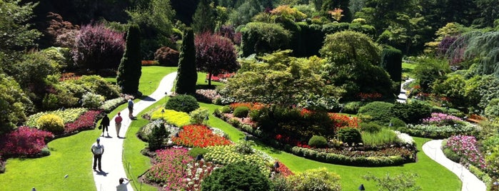 Butchart Gardens is one of Vancouver.