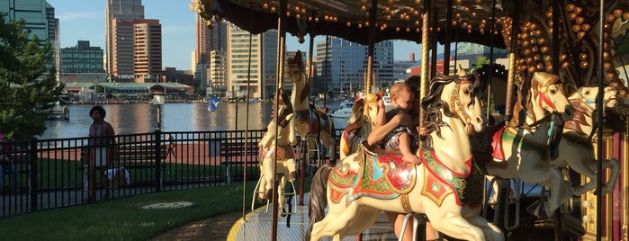 Charm City Carousel is one of Ballin' in Baltimore.